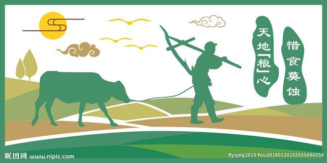 my白龙马ym采集到墙绘  采集 nipic.com 农耕文化墙 nipic.com