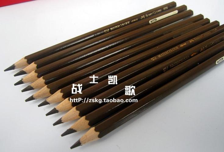 辉柏嘉480棕色彩铅 辉柏嘉棕色水溶性彩铅 原装进口 高级标图铅笔