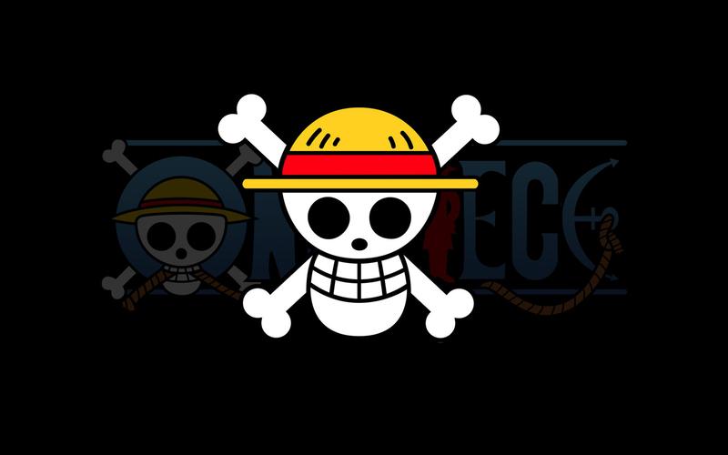 海贼王,航海王,onepiece,极简,acg,骷髅头,二次元,路飞海贼王壁纸图片