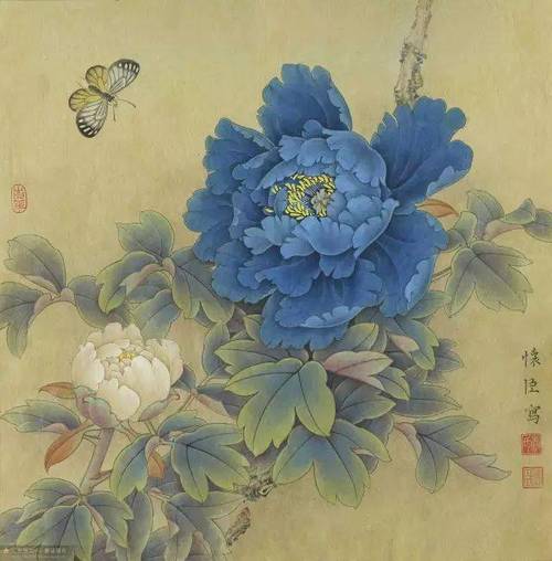 这组 牡丹花 (超高清),值得一看!_工笔画