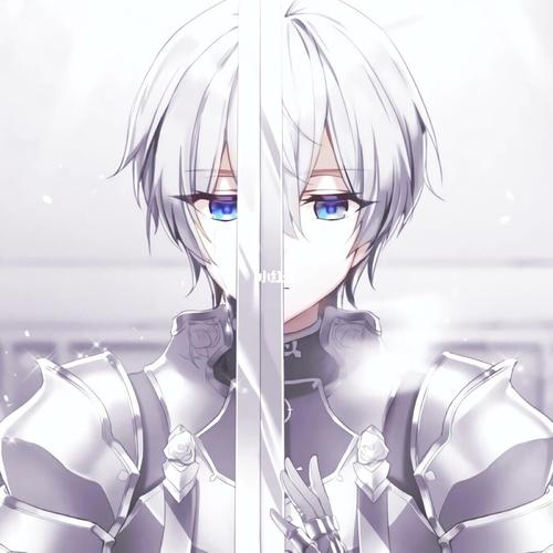 银发动漫男生头像_动漫_男生头像_冷千羽图库_影视