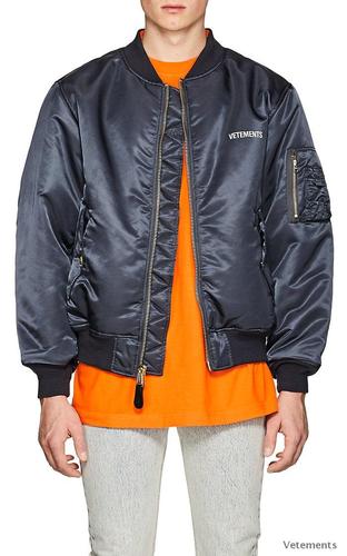 emoji-accented reversible bomber jacket