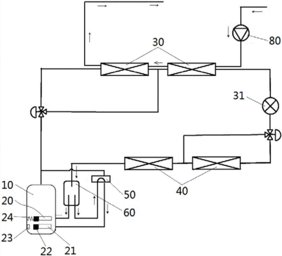 技术介绍 现有空气能热水器系统均使用压缩机.