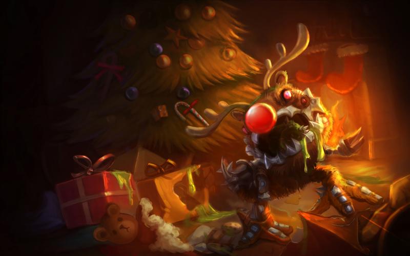 lol英雄联盟第七十七期深渊巨口(克格莫)4k原画壁纸