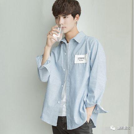 夏日男生小清新穿搭,清爽干净!