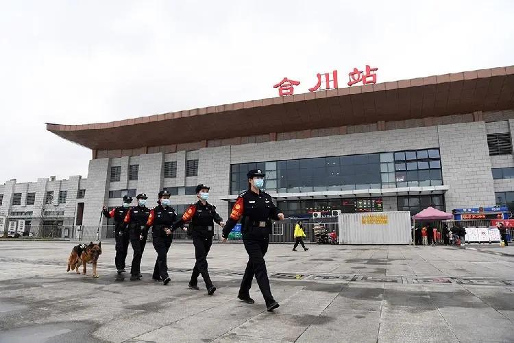 重庆合川车站派出所女子巡逻队是重庆铁路公安部门唯一的女子