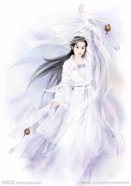 小龙女设计图__绘画书法_文化艺术_设计图库_昵图网.