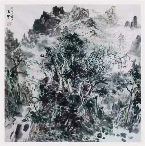 辽宁画家高峰:山水风骨君子品