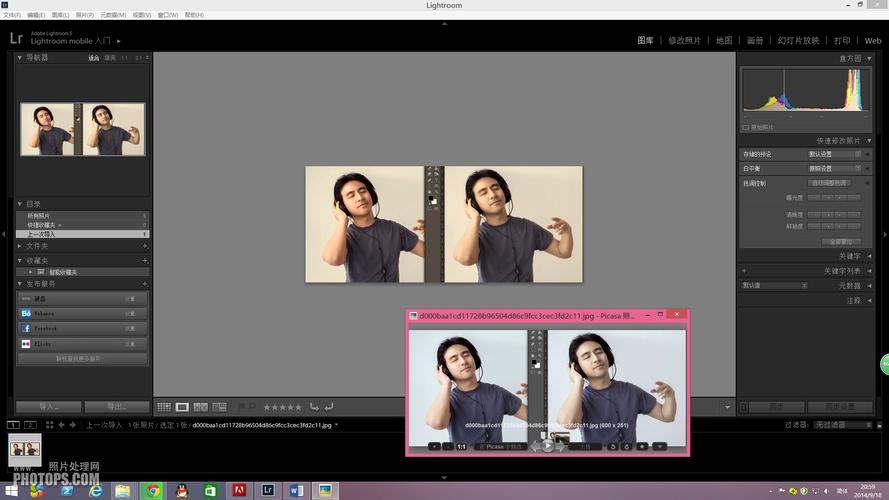 lightroom 5 导入图片时颜色被改变(任意图片),但导出