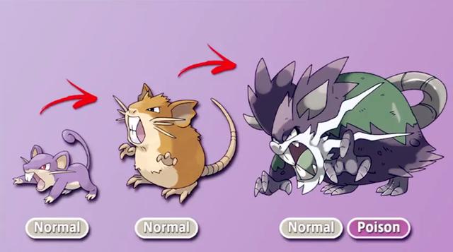 高手在民间宝可梦另类进化派拉斯特长出了翅膀拉达变毒老鼠