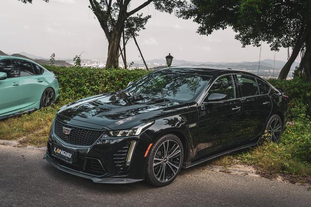 凯迪拉克ct5改装黑武士海外v黑翼包围全国首发朗煜官方套件