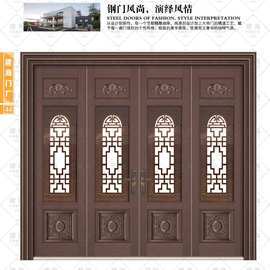 1%工地广告丝印不锈钢电动伸缩门幼儿园封板屏风大门庭院自动收缩门