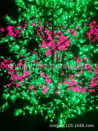 丁香花树灯樱花树灯椰树灯烟花灯景观灯厂家出售