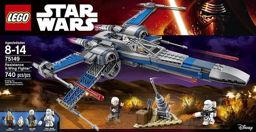 lego 乐高 x-wing 星球大战系列 75149 x翼战机