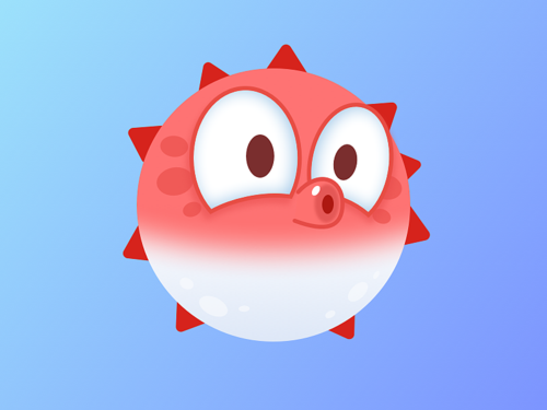 【临摹】 愤怒的河豚