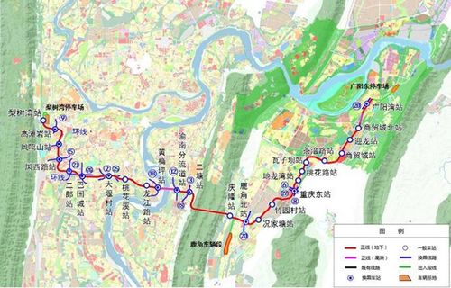 来了重庆轨道24号线一期工程即将开工看看从你家门口路过吗