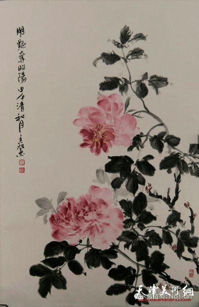 "南守北望"京津画派沪上行 王冠惠精品展开幕