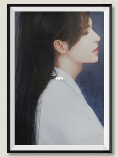 人间值得周子舒--手绘_手绘_追剧_爱情故事_文化_绘画