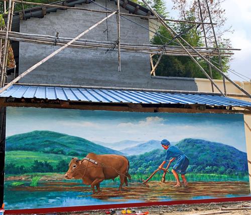 乐涂涂墙绘团队!