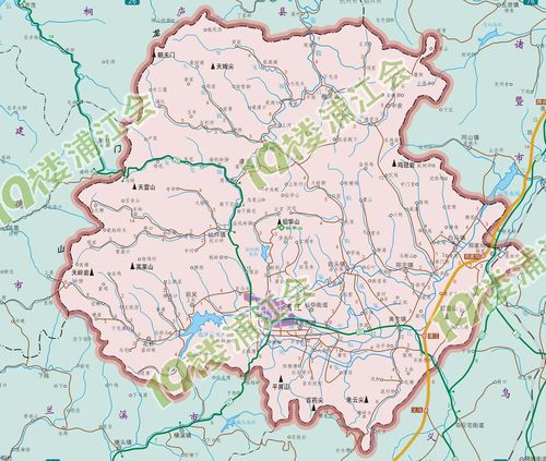 浦江县的行政区划