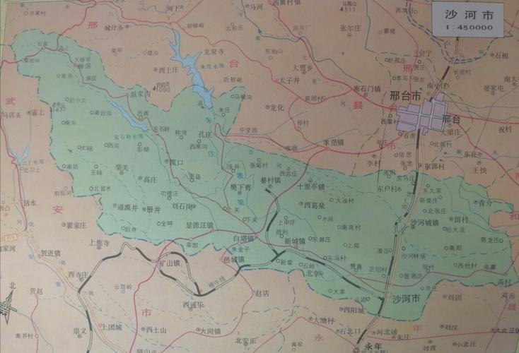 石家庄地区井陉县由天长镇搬迁到微水