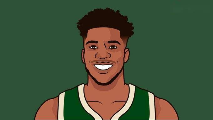 字母哥36次出手创生涯新高