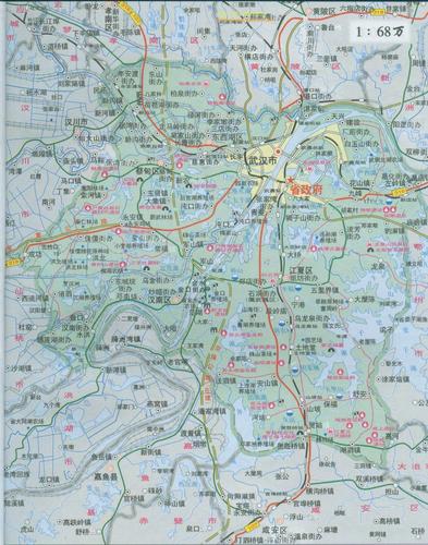 武汉市地图