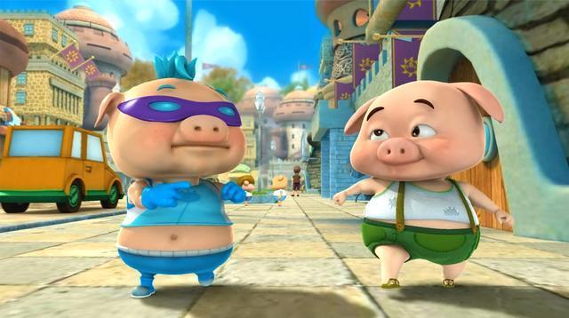 猪猪侠6傻波比假装看不见大灰狼没想到小呆呆立马暴露