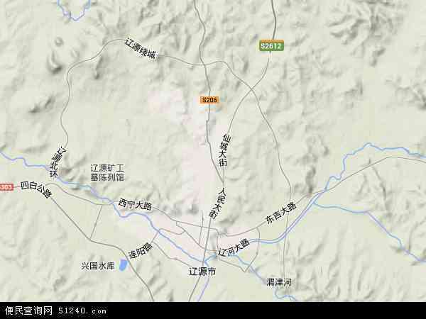 西安区地形图 - 西安区地形图高清版 - 2020年西安区地形图