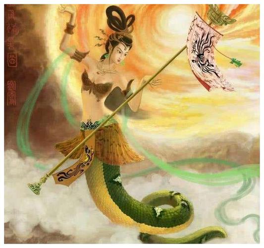 为什么历史上女娲的形象一直是人首蛇身看完涨知识了