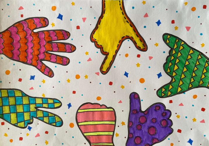 美术之《创意手掌画》