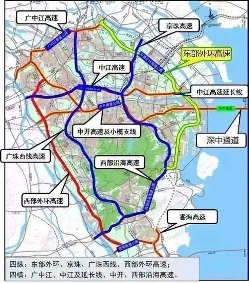 直达深中通道!中山这条新高速规划10个出入口,你家附近有吗?