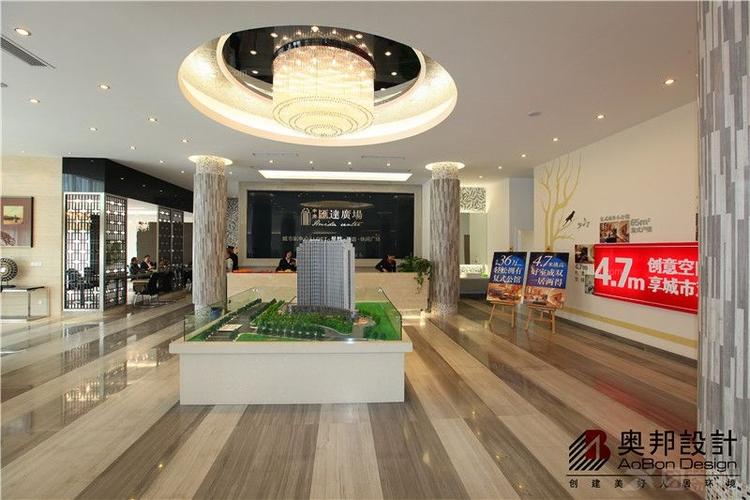 现代风格售楼中心_越江汇达售楼处项目展示