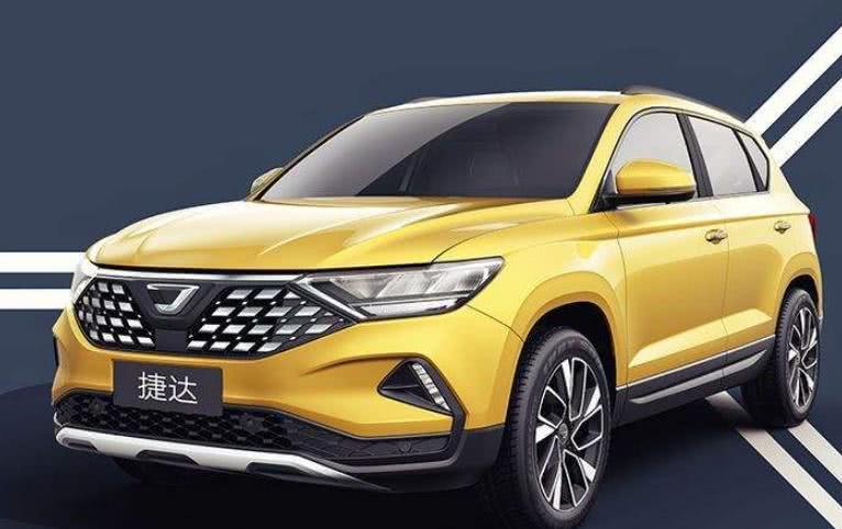 捷达全新suv,全新车标logo,1.4t/1.5l两种动力