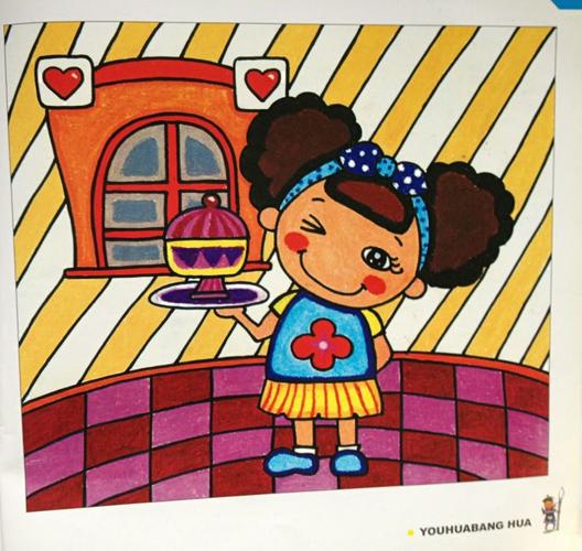 幼儿油画棒画