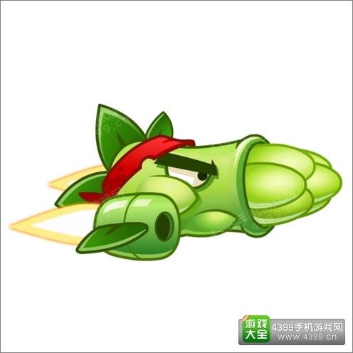 植物大战僵尸2芦笋战机图鉴 芦笋战机技能