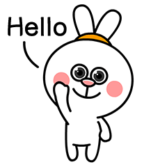 小掌萌问候一声"hello"