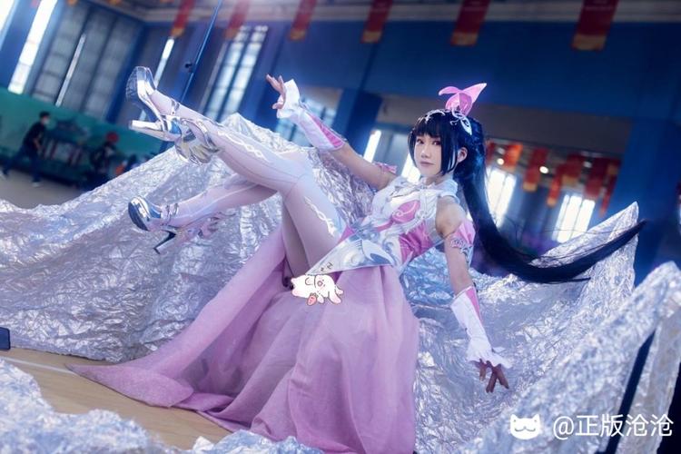喵特cos 小舞 斗罗大陆 漫展返图