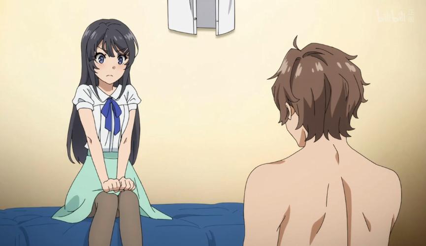 青春猪头少年系列:二人假戏真做,妹子古贺爱上了咲太