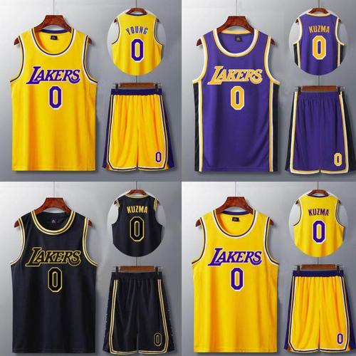 篮球套装定制球衣科比詹姆斯湖人尼克