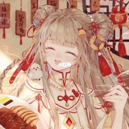 (头像)新年红色系古风动漫女头像系列_头像_红色系_动漫_新年去哪玩