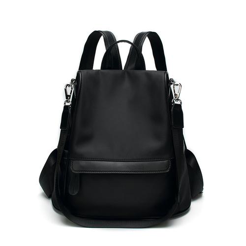 防盗双肩包女2020秋季新款韩版百搭大容量牛津布背包休闲旅行包视频