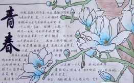 关于青春奋进的手抄报