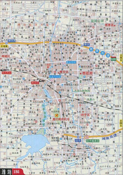 潍坊自驾游地图