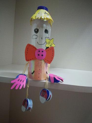 亲子手工制作《跳跳偶》!