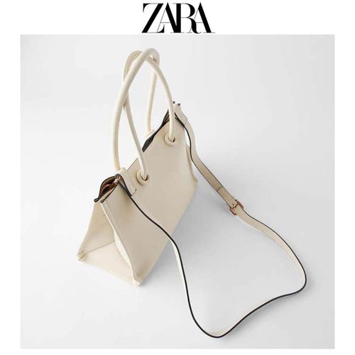 zara小包手提斜跨单肩磨砂迷你白色女包包白色挎包
