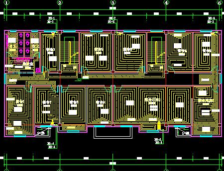 办公楼水暖施工图纸