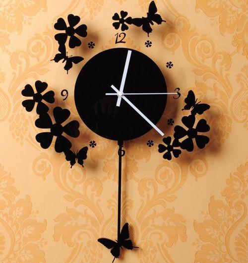 14个创意挂钟欣赏-花瓣网|陪你做生活的设计师 | 钟效果图欣赏_装修