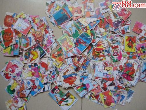 童年的回忆90年代剪画葫芦娃等大约575张另外送撕烂的