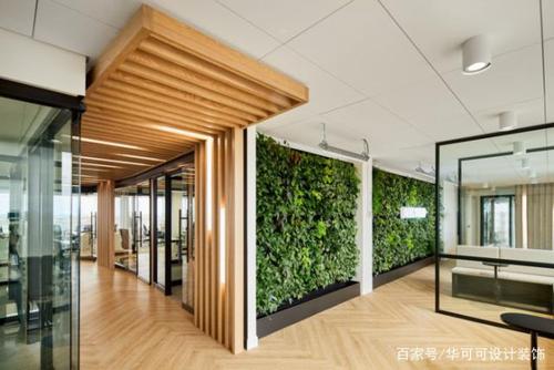 绿色环保型办公空间案例一览丨华可可设计